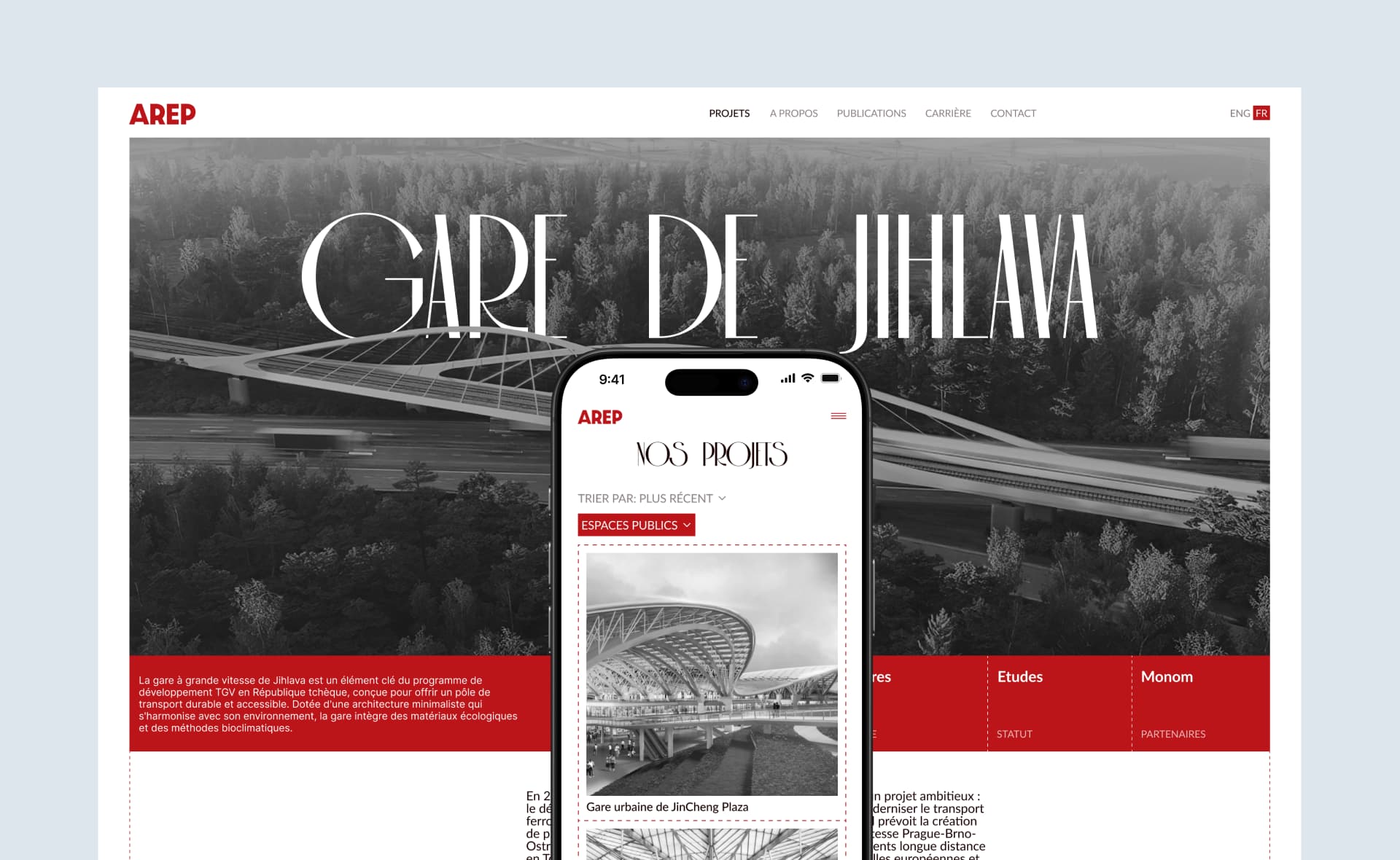 AREP — Architecture Agency Website
